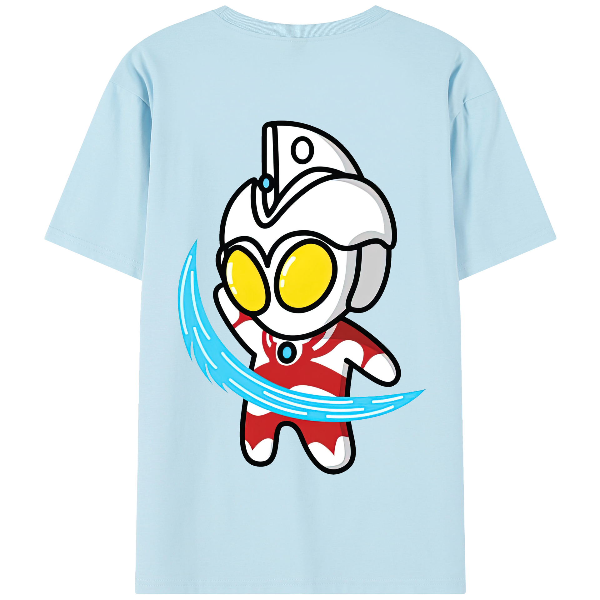 （画像用） ウルトラマン Ultraman 綿100％半袖Tシャツ（背面プリント）
